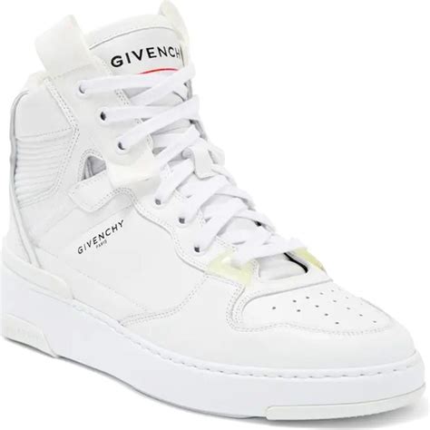 givenchy beige sneakers|givenchy wing high top sneakers.